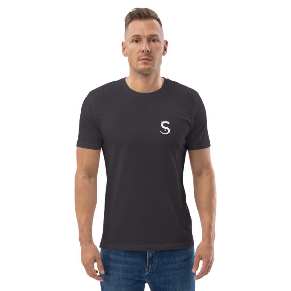 unisex organic cotton t shirt anthracite front 2 61913c41879a3